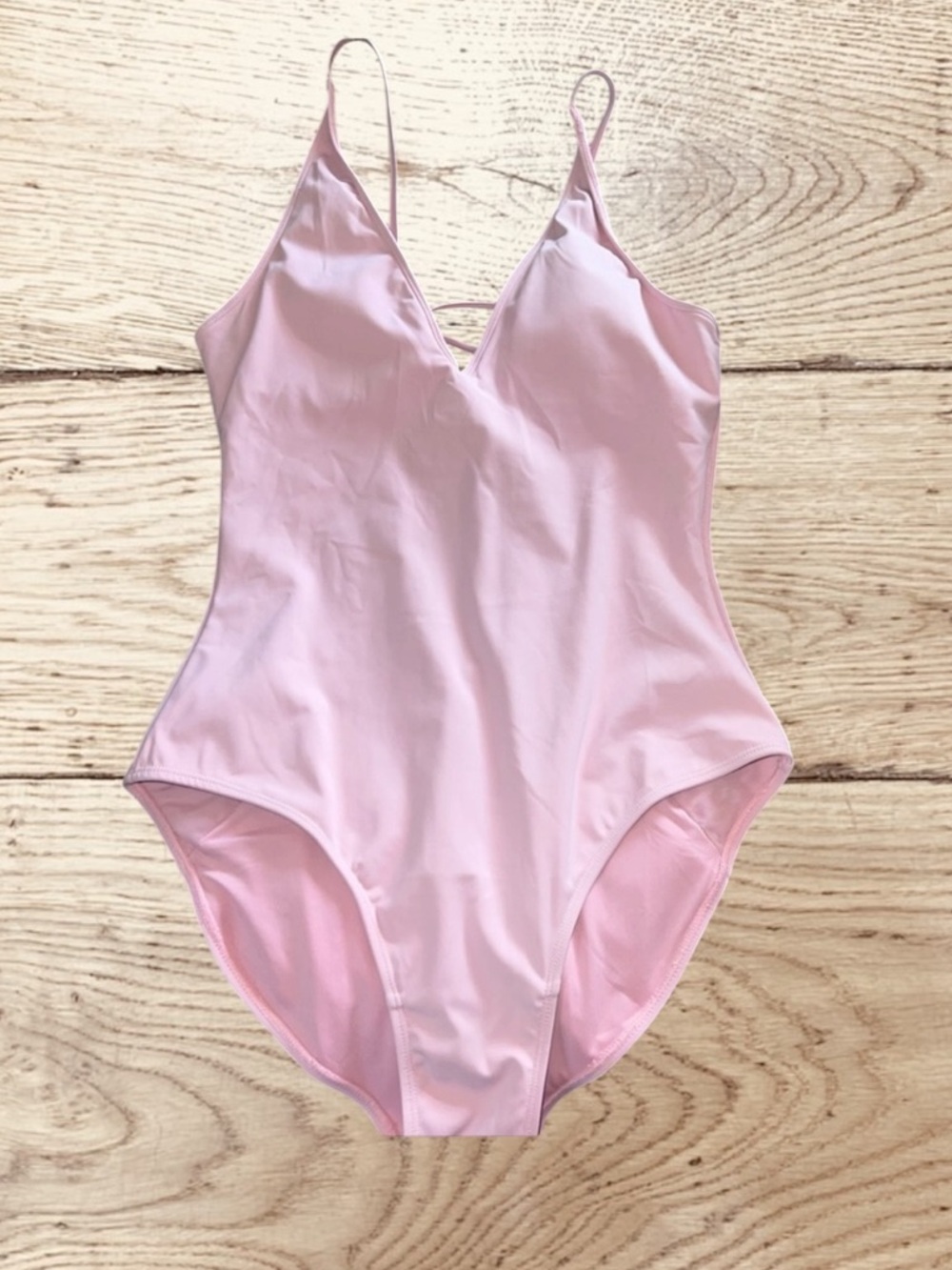 NWOT Ta3 Plungey 3X Reg\Long Lace Up Back